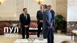 Встреча Лукашенко и Чибиса.