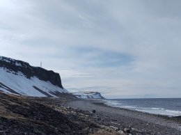 Весна на острове Кильдин в Мурманской области.