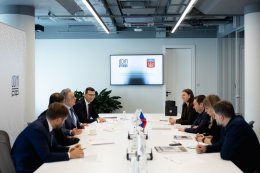 Встреча в правительстве Мурманской области Андрея Чибиса и Виталия Мутко