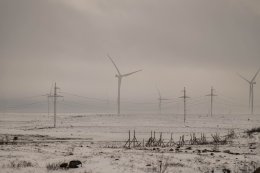 ветряки Кольской ветроэлектростанции