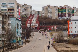 Улица Капитана Орликовой в Мурманске