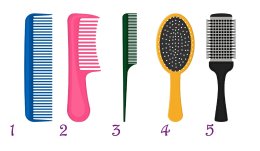 пять расчесок