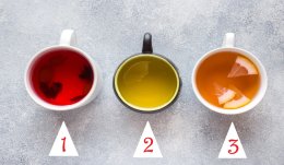 три разные чашки чая