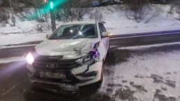 Последствия ДТП в Мурманске