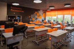 Школьный кабинет после ремонта.