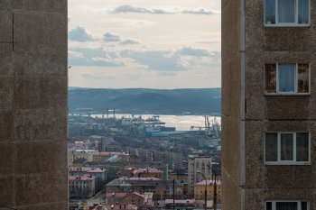 Вид на Мурманск