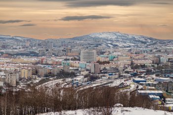 Вид на Мурманск