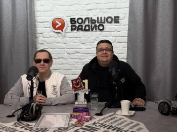 Капитан команды КВН «И смех, и грех» Юрий Шилов и депутат Герман Иванов