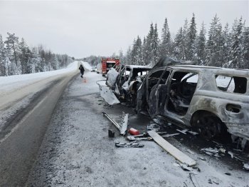 Последствия аварии под Мурманском