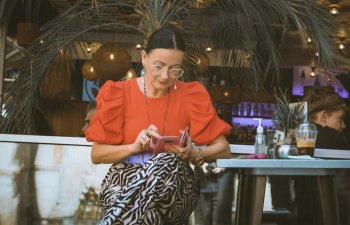 Женщина на улице