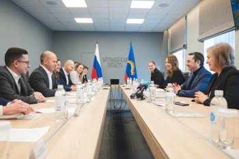 Встреча правительства Мурманской области с представителями Федерации водных видов спорта России в 2026 году.