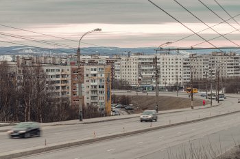 Кольский проспект в Мурманске