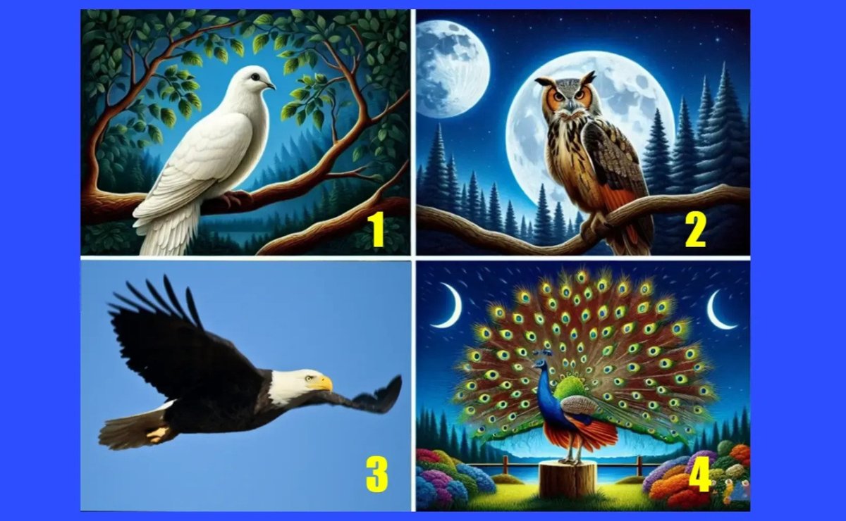 четыре птицы