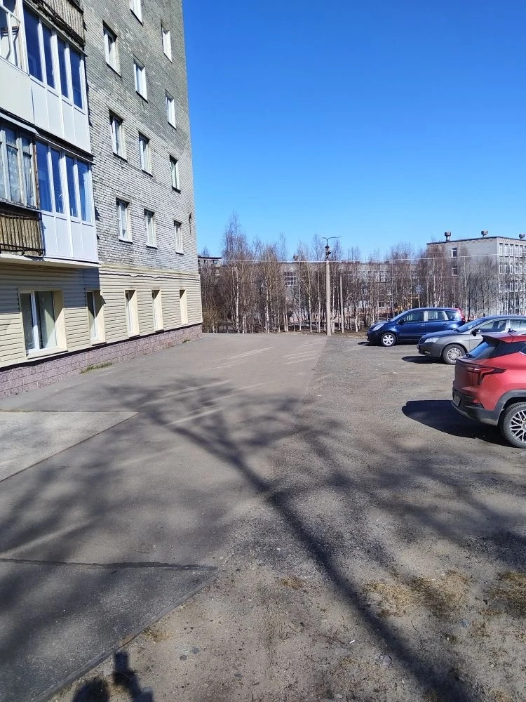 Место ДТП в Кандалакше,