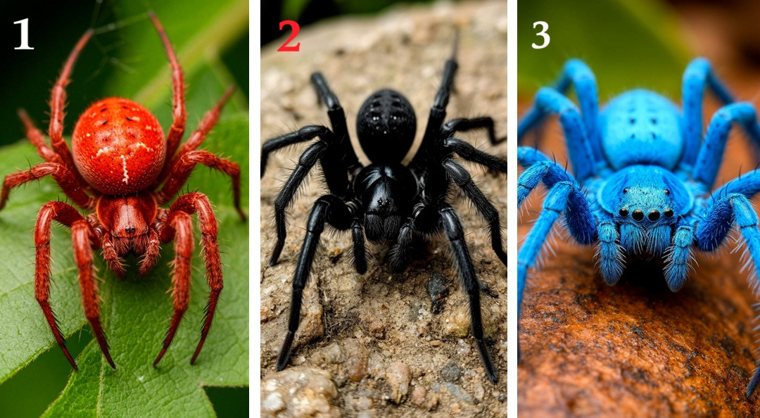 три паука