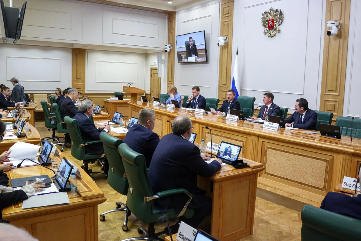 Заседание в Совете Федерации