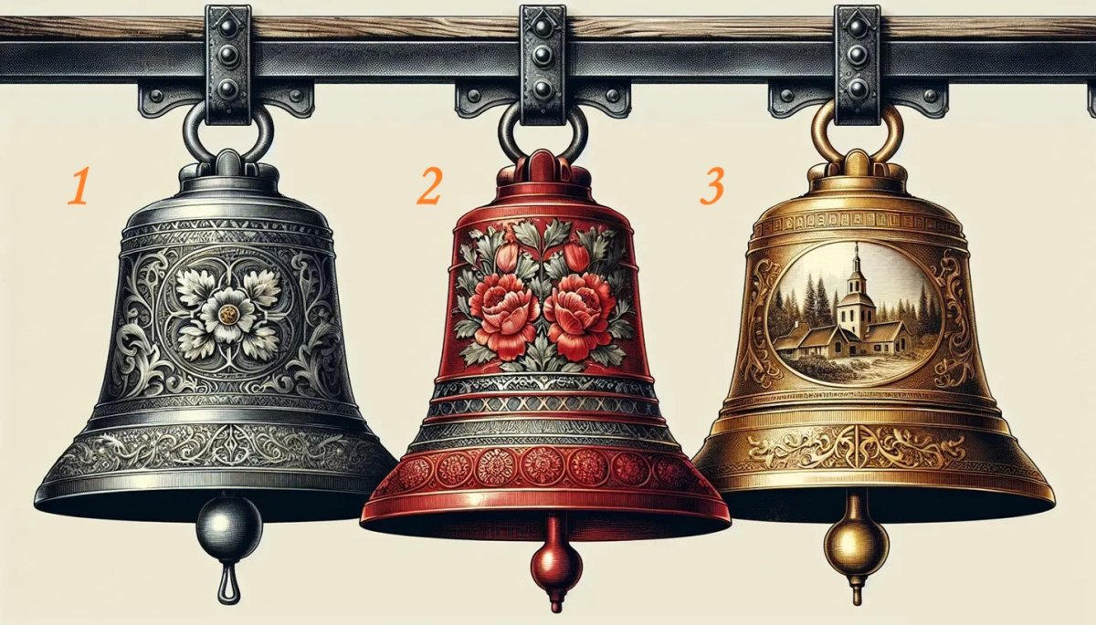 три разных колокола