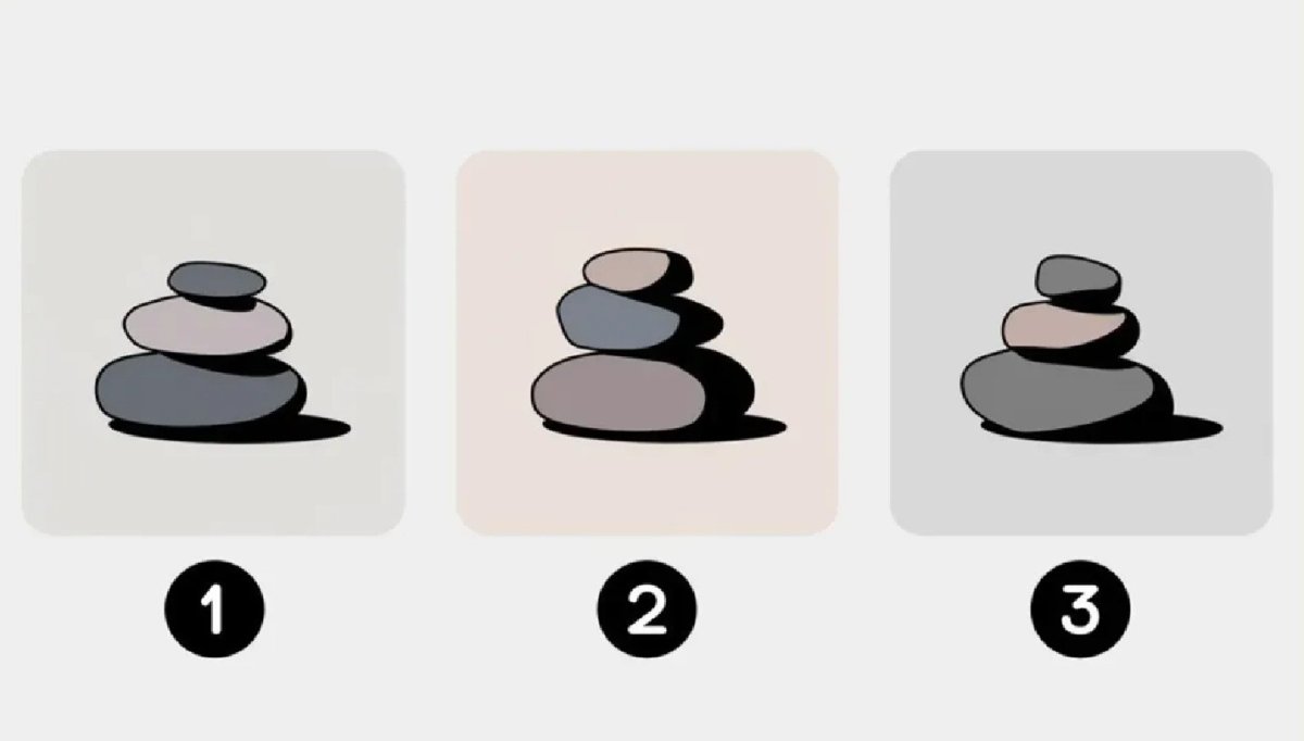 три группы камней