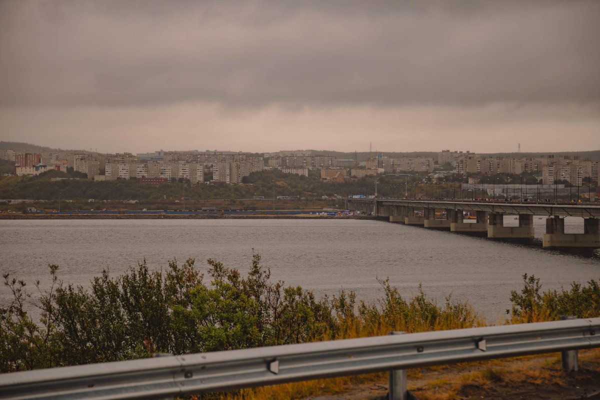 Кольский мост в Мурманске