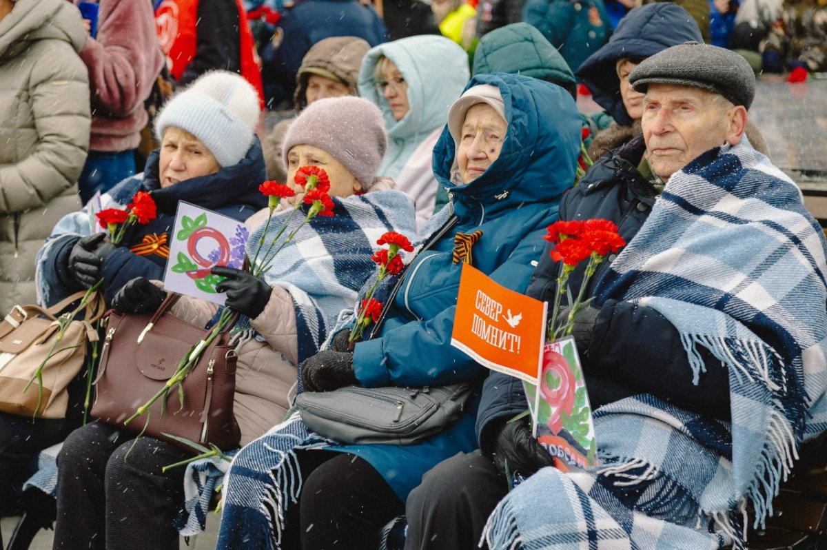 Мероприятие в Долине Славы в честь 9 мая.