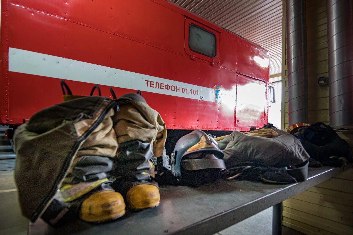 Спецодежда огнеборца в Мурманской области