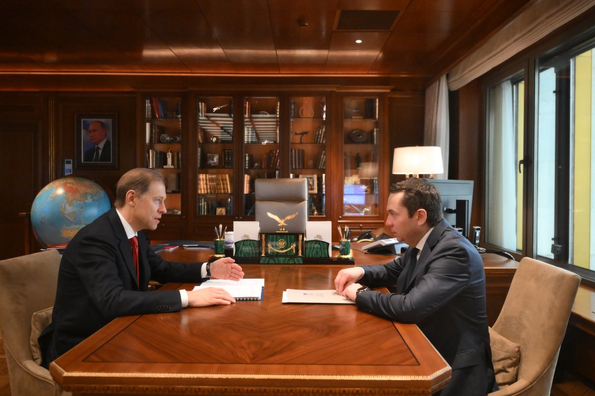 Денис Мантуров и Андрей Чибис