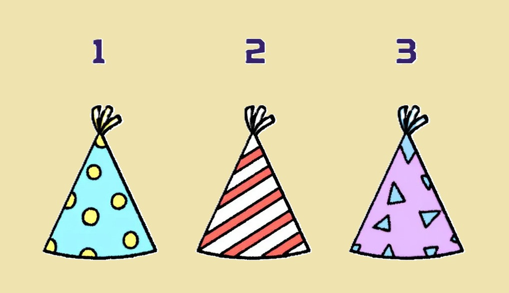 три праздничных колпака