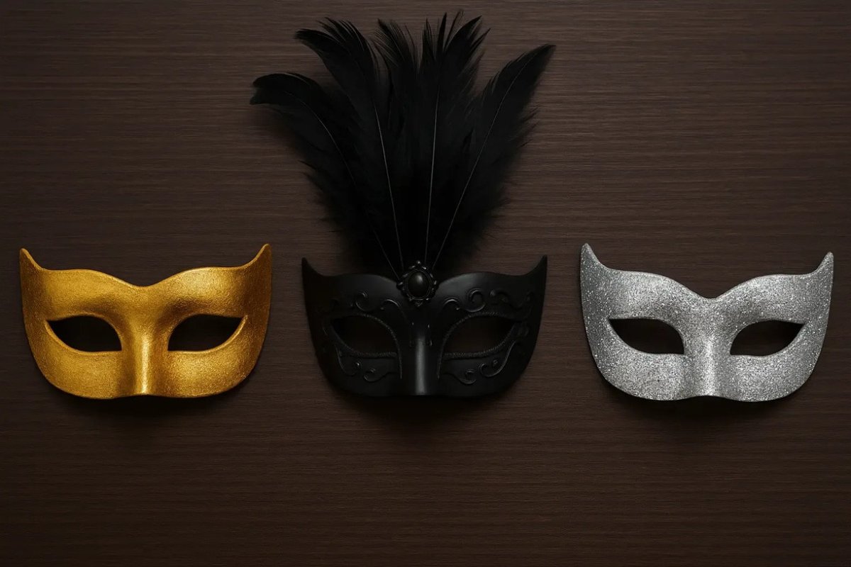три карнавальные маски