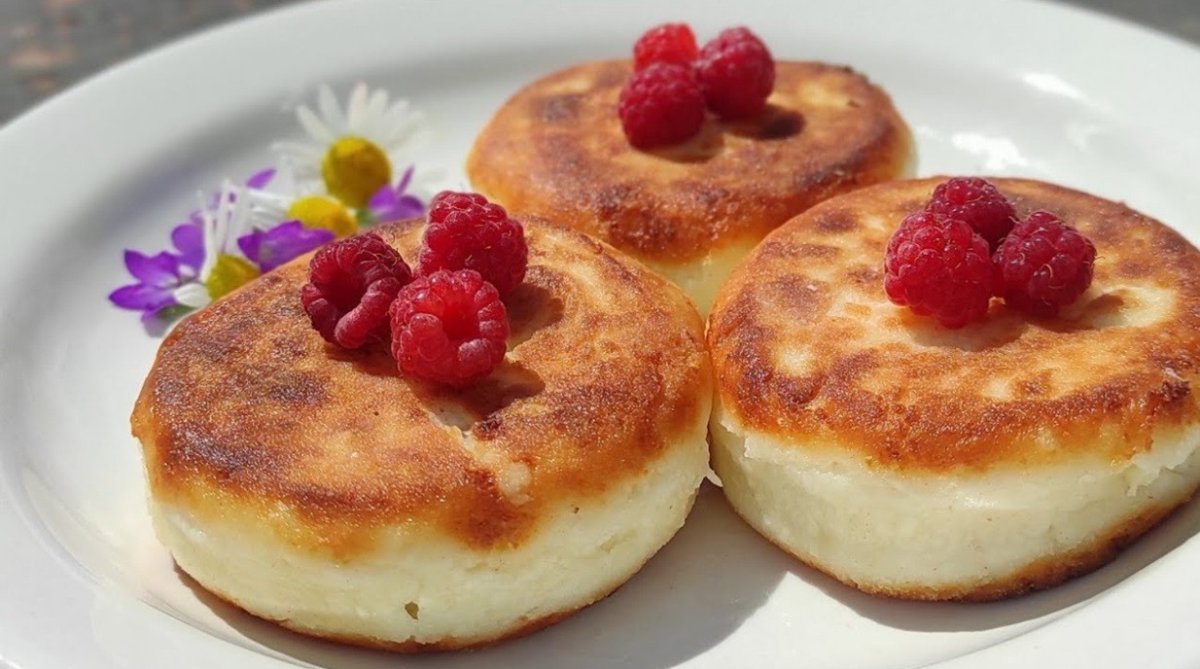 румяные сырники