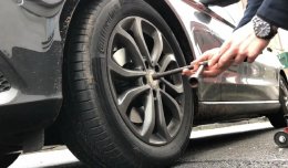 замена колеса