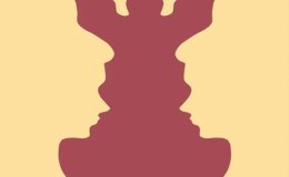 оптическая иллюзия с лицами