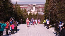 Лыжные соревнования в Мончегорске