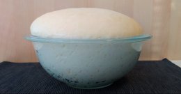 сдобное тестов миске