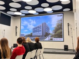 Проект делового центра на Буркова.