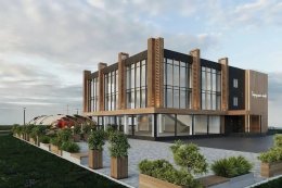 Макет будущего ресторана на Поморской набережной в Коле