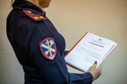Уголовное дело в полиции.