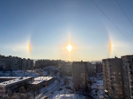 Гало в Мурманске