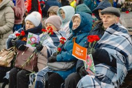 Мероприятие в Долине Славы в честь 9 мая.