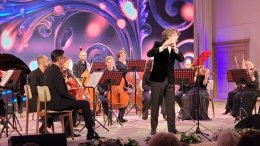 Флейтист Максим Рубцов и мурманский филармонический оркестр.