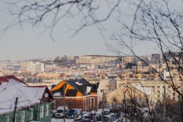 панорамный вид на Мурманск