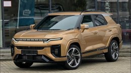 KGM Actyon в бронзовом кузове