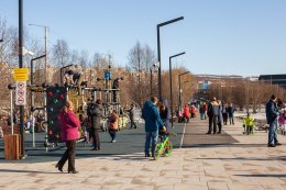 Зона отдыха в Мурманске