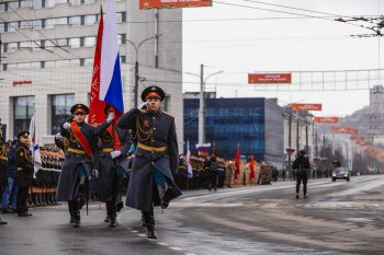 Парад Победы в Мурманске.