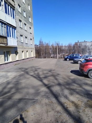 Место ДТП в Кандалакше,