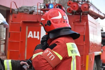 Пожарный Управления по ГОЧС и ПБ.