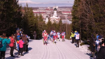 Лыжные соревнования в Мончегорске