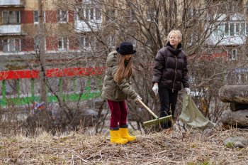 Субботник в Мурманске.