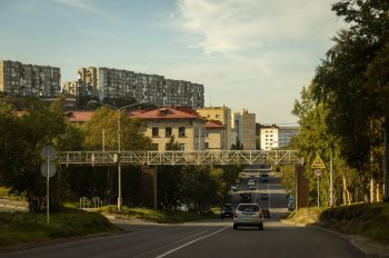 Город Североморск.