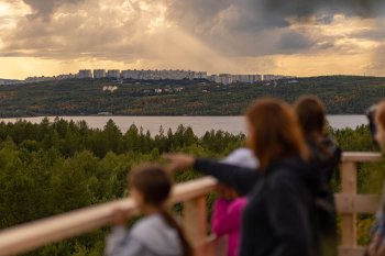 Вид на Мурманск