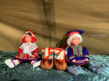 Куклы-саамы.